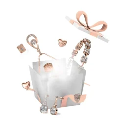Calendrier De L'avent - Lot De 14 Bijoux avec Finition Or Rose