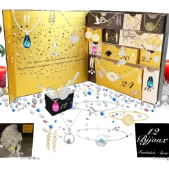 Calendrier de l'avent Coffret 12 bijoux - So Charm