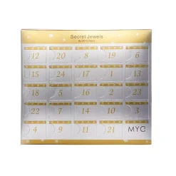 Calendrier De L'avent Femme MYC-Paris surprise - Finition argentée