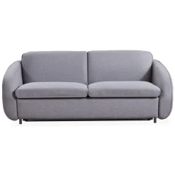 Canapé convertible express Naturali Tissu Gris clair