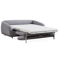 Canapé convertible express Naturali Tissu Gris clair
