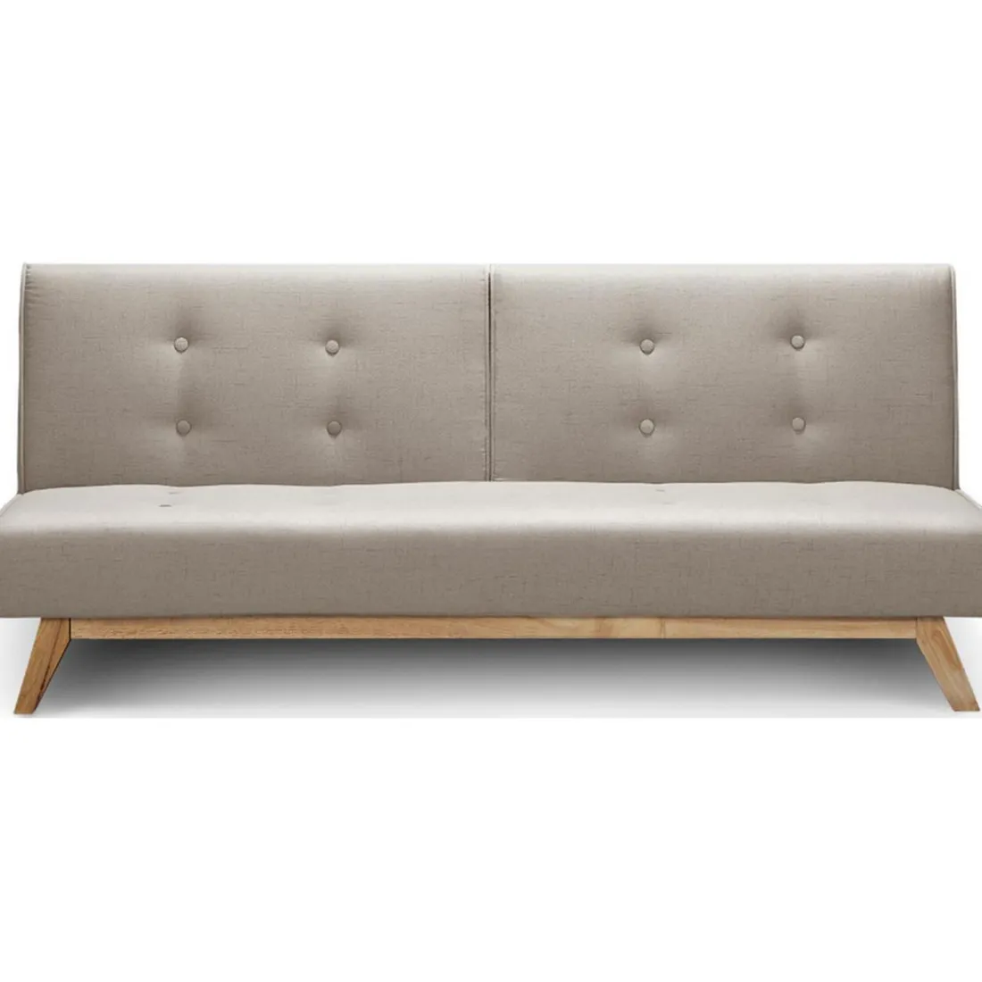 Canapé Convertible Tissu Beige AZING
