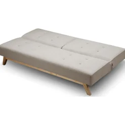 Canapé Convertible Tissu Beige AZING