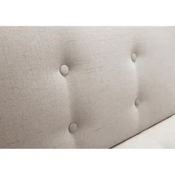 Canapé Convertible Tissu Beige AZING