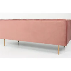 Canapé en Velours Rose 3 places SEE LY
