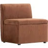 Canapé modulable VARDE design scandinave raffiné en velours avec mousse