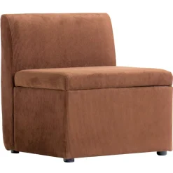 Canapé modulable VARDE design scandinave raffiné en velours avec mousse