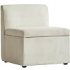 Canapé modulable VARDE design scandinave raffiné en velours côtelé avec mousse