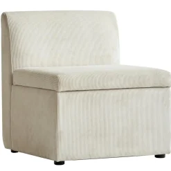 Canapé modulable VARDE design scandinave raffiné en velours côtelé avec mousse
