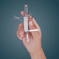 Canif Multi Outils Rouge en Inox