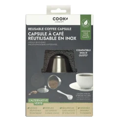 Capsule Réutilisable en acier Dolce Gusto