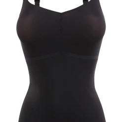 Caraco sculptant sans coutures - Noir