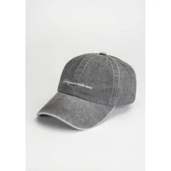 Casquette MEZIANE noir en coton Gaia