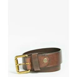 Ceinture marron en cuir