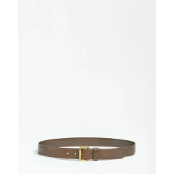 Ceinture marron en cuir