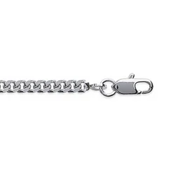 Chaine Gourmette Homme 3mm Argent Maison de la Bijouterie W0YZ0060