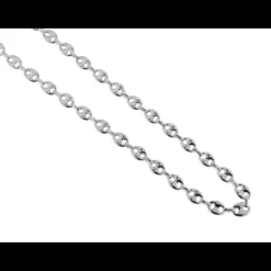 Chaine homme argent Grains de café 3,7 mm - ZZ40Z0