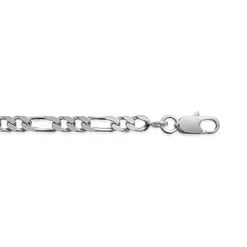 Chaine homme argent rhodié 3,5 mm - W3YZY0