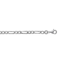 Chaine Homme figaro 1-2 Argent 2,5mm Maison de la Bijouterie W3Y0V050