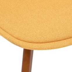 CHAISE BAYA VINTAGE JAUNE OCRE