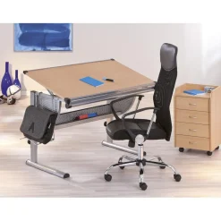 Chaise de Bureau à Hauteur Réglable Noir TORINO