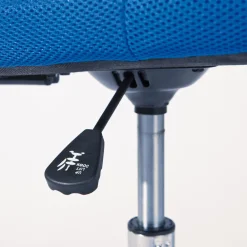 Chaise de bureau enfant à roulettes Bleu DUTEL