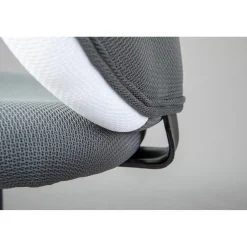 Chaise De Bureau Enfant JESSI Gris foncé/Blanc