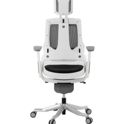 Chaise de bureau ergonomique tissu noir SALOO
