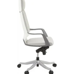 Chaise de Bureau ergonomique gris MILANO
