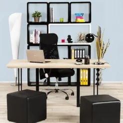Chaise de Bureau Noir King