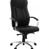 Chaise de bureau noir mobile LANER