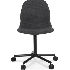 Chaise de bureau 'POLARIS' gris foncé sur roulettes
