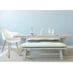 Chaise scandinave avec accoudoir blanc ORKNEY