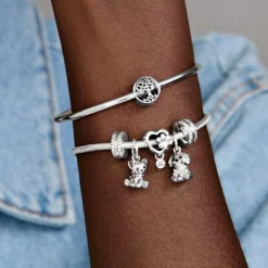 Charm Clip Pavé Double Rang Pandora Moments