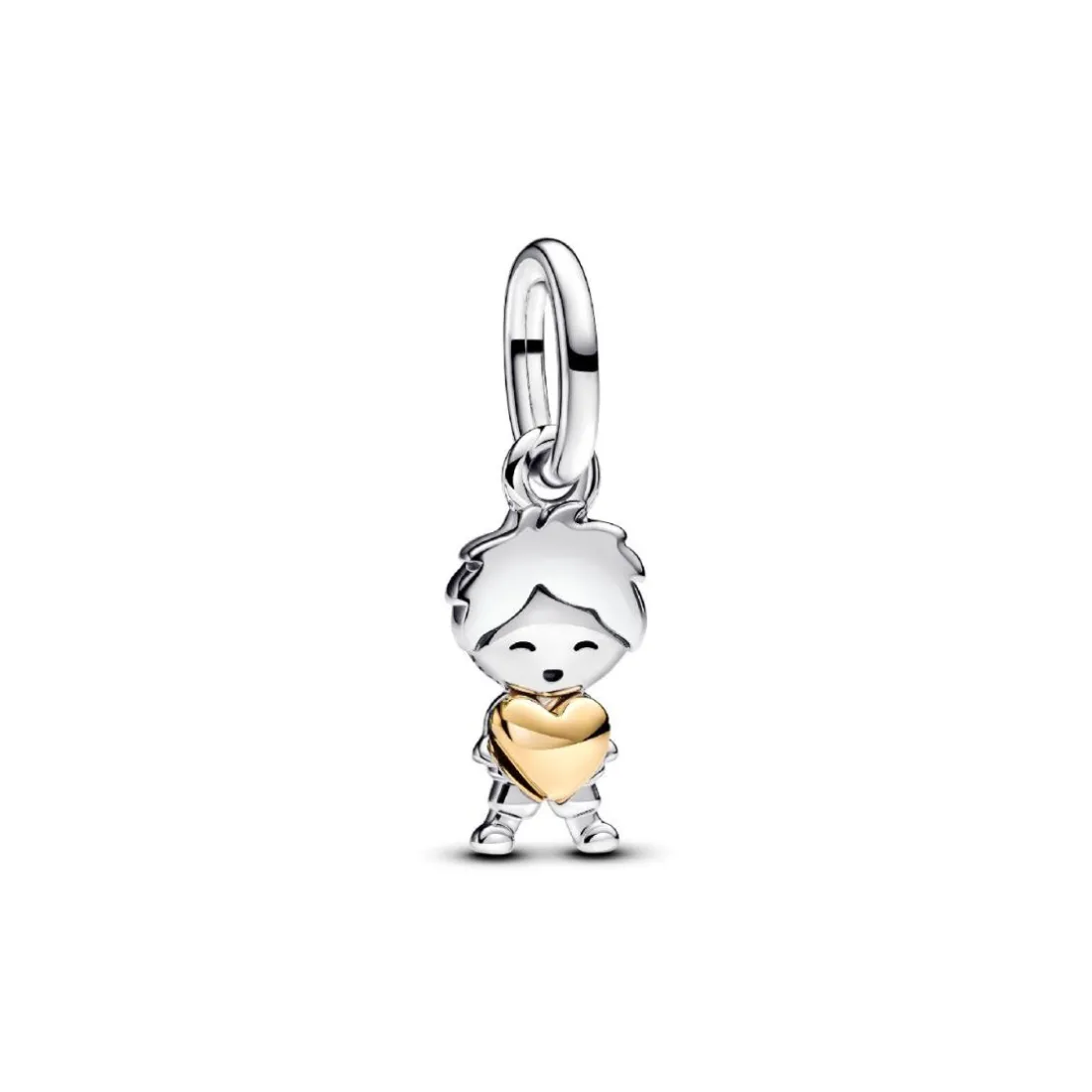 Charm Pendant Petit Garçon Heureux