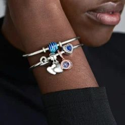 Charm Vague Bleue Pandora Moments