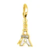 Charms Et Perles So Charm - CH0186-DORE - Charm Tour Eiffel