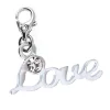 Charms Et Perles So Charm - CH0189-ARGENT - Charm Love Strass