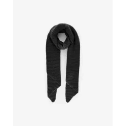 Écharpe oversize noir Rhea