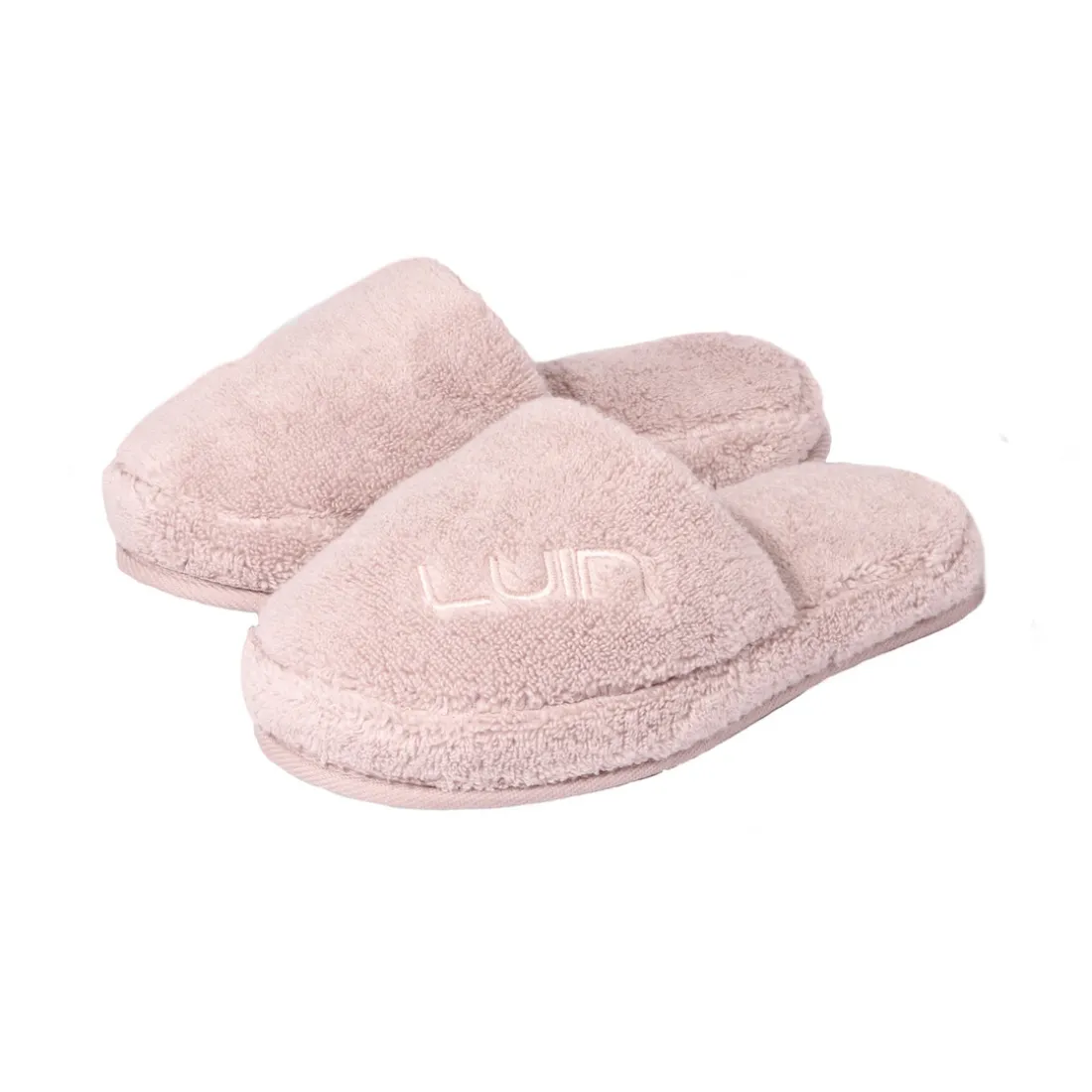 Chaussons Cosy Dusty Rose en coton