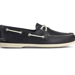 Chaussures Bateau Pour Homme A/O 2-EYE LEATHER - Cuir bleu