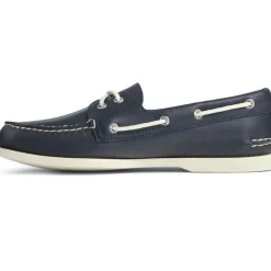 Chaussures Bateau Pour Homme A/O 2-EYE LEATHER - Cuir bleu