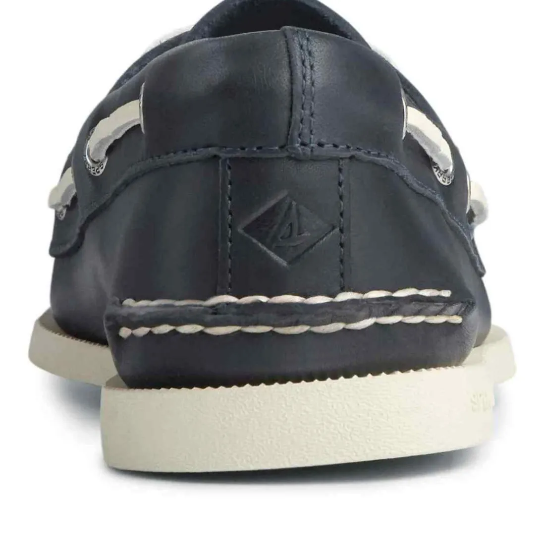 Chaussures Bateau Pour Homme A/O 2-EYE LEATHER - Cuir bleu