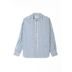 Chemise bleue Ava bleu ciel en coton