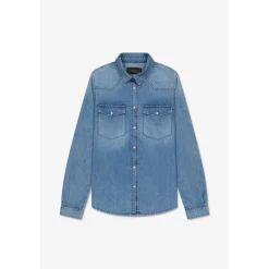 Chemise en jeans BARBARA bleu Kali