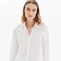 Chemise femme blanche en coton