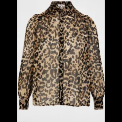 Chemise femme léopard