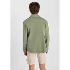 Chemise garçon PEDROBO kaki en coton Jett