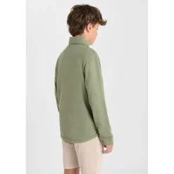 Chemise garçon PEDROBO kaki en coton Jett