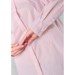 Chemise JAMA rose Page en coton